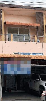 ขายตึกแถว 2 ชั้น ต.ช้างใหญ่ อ.บางไทร จ.พระนครศรีอยุธยา ห้องโล่ง 17 ตร.วา